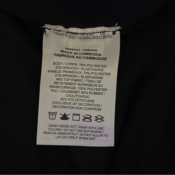 Size 3XL Nike Pro Combat HyperStrong 4 Pad Compression Football Shirt AQ0759-010 - Picture 11 of 12